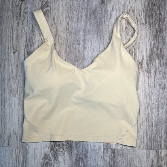 Lululemon Align Tank-Dew Cream  Size 4 - Picture 1 of 6